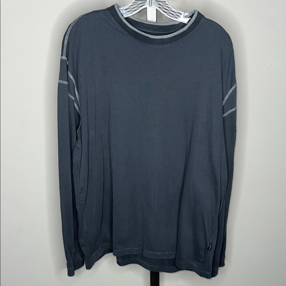 EUC KOMMANDO™ CREW Size XXL Carbon Gray Long Sleeve Shirt - Picture 1 of 6